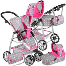 Safety Kid Doll Stroller 4 in 1 Art.KP0300S  leļļu rati