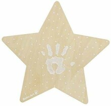 Baby Art Star Wall Light Art.3601099500 Sienas lampa/ komplekts mazuļa pēdiņu/rociņu nospiedumu izveidošanai