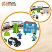 Woomax Train Art.46444  wooden train
