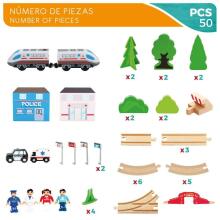 Woomax Train Art.46444  wooden train