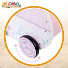 Woomax Doll Pram Art.46475 Koka ratiņi lellēm