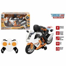 Colorbaby Toys Speed Motorbike  Art.46605 Радиоуправляемый  мотоцикл со световыми эффектами