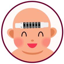 Maria Forehead Thermometer Strip Art.0088098