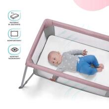 KinderKraft Movi  Art.KCMOVI00PNK0000 Pink Дорожная кроватка - манеж