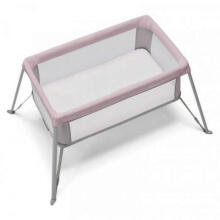 KinderKraft Movi  Art.KCMOVI00PNK0000 Pink Дорожная кроватка - манеж