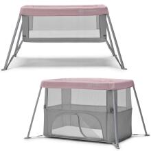 KinderKraft Movi  Art.KCMOVI00PNK0000 Pink Дорожная кроватка - манеж