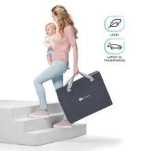 KinderKraft Movi  Art.KCMOVI00GRY0000 Grey Дорожная кроватка - манеж