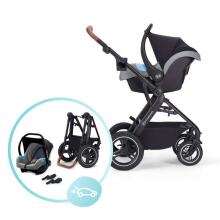KinderKraft B-Tour 3 in1 Art.KSBTOU00DGR3000 Dark Grey Universālie rati 3 in1