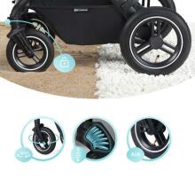 KinderKraft B-Tour 3 in1 Art.KSBTOU00DGR3000 Dark Grey Universālie rati 3 in1