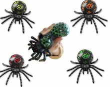Toi Toys  Antistress Squeeze  Black Spider Art.543290  Silikona rotaļlieta antistress Zirneklis