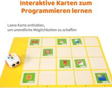 Programmable Robot Children Art.138326 Interaktīvs elektronisks robots agrīnai programmēšanai un STEM izglītībai bērniem no 3 gadu vecuma.