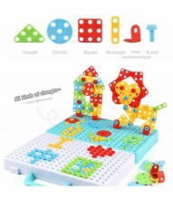 TLC Baby Puzzle Peg Art.MXD202 Bērnu 3D mozaīkas puzle