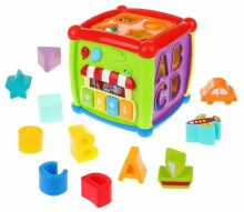 BabyMix Interactive Cube Art.37158  Развивающия игрушка куб/лабиринт