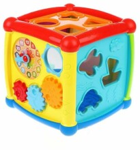 BabyMix Interactive Cube Art.37158  Развивающия игрушка куб/лабиринт