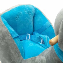 BabyMix Rocking Dog Chair Art.46443 Mīksts šūpuļzirdziņš ar muguriņas atbalstu (Šupuļzirgs)