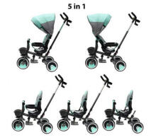 Babymix Relax 360° Art.44986  Детский трехколесный велосипед 5 в 1