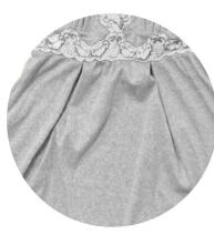 La Bebe™ Nursing Natural Cotton Art.138451 Cloud Ночнушка для беременных и кормящих