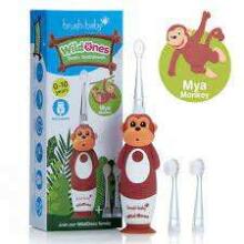 Brush Baby WildOne Monkey Art.BRB235  lādējama soniskā zobu birste 0-10 gadiem