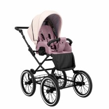 Kunert Romantic Classic  Art.ROM-15  Šviesiai pilki kūdikių vežimėliai 2 viename