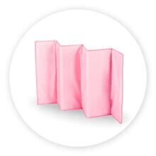 Momi Belove Art.LOZE00016 Pink  Bērnu manēža ceļojumu gulta/gultiņa