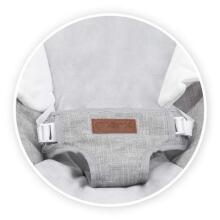 Momi Bouncer Tuli  Art.BULE00021 Wings Grey   Modern rocking chair with music and vibration