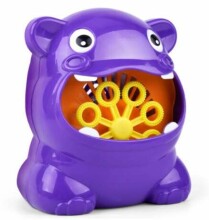 Ikonka Bubbles Hippo Art.KX5942_1 Ziepju burbuļu rotaļlieta