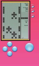 Ikonka Brick Game  Art.KX7686_1 Loginis žaidimas „Tetris“