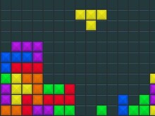Ikonka Brick Game  Art.KX7686_1 Loginis žaidimas „Tetris“