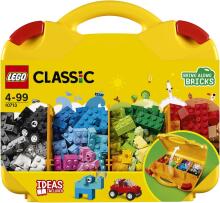 Lego Classic Starter Case Art.10713 Radošā ceļasoma,213 gab