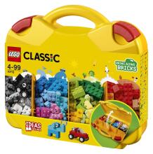 Lego Classic Starter Case Art.10713 Radošā ceļasoma,213 gab