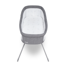 Lionelo Malin Cradle 3 in 1  Art.138800 Grey  Ceļojumu gulta
