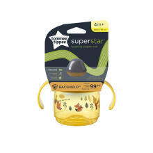 TOMMEE TIPPEE mācību krūze WEANING SIPPEE, 4m+, 190ml, yellow, 447827
