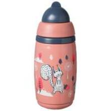 TOMMEE TIPPEE thermos-krūzīte INSULATED STRAW 266ml, 12m+, pink, 447825