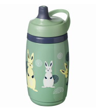 TOMMEE TIPPEE  INSULATED SPORTEE Art.447820 greeen Бутылочка 12m+, 266ml