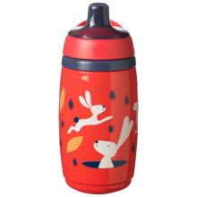 TOMMEE TIPPEE INSULATED SPORTEE Art.447821 Red Бутылочка 12m+, 266ml