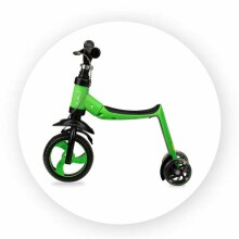 Qkids Elios Scooter Art.ROBI00031 Green  Детский самокат 2 в 1
