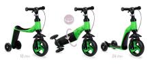 Qkids Elios Scooter Art.ROBI00031 Green Skrejritenis 2 in1