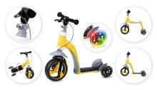 Qkids Elios Scooter Art.ROBI00032 Yellow Skrejritenis 2 in1