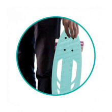 Qkids Galaxy Penny Board Art.DESK00005 Light Blue  Детская роликовая доска (Скейтборд)