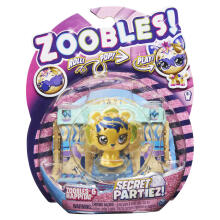 ZOOBLES figūra Animals Secret Partiez, 2. sērija, asort, 6061944