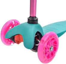Meteor® Scooter Tucan  Led Art.22557 Bērnu skūteris augstāka kvalitāte ar gaismas effektiem