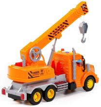 Polesie Cars Art.86556 Mašīna Krāns ar gaismas un skaņas efektiem