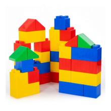 Polesie Blocks XXL Art.37527 Конструктор - Большие кубики Дом  (36 шт)