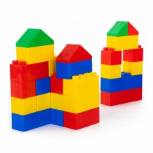 Polesie Blocks XXL Art.37527 Конструктор - Большие кубики Дом  (36 шт)
