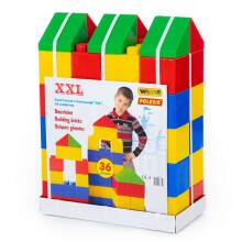 Polesie Blocks XXL Art.37527 Конструктор - Большие кубики Дом  (36 шт)