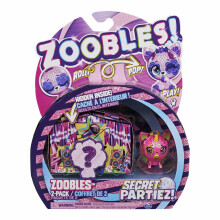 ZOOBLES figūru komplekts Animal, 2gab, 2 sērija Secret Partiez Rock N Roll, 6064329