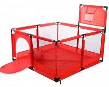 TLC Baby Pool  Art.139317 Red Bērnu rotaļu laukums/sauss baseins ar bumbiņām