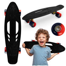 Qkids Galaxy Penny Board Art.DESK00008 Navy Blue  Детская роликовая доска (Скейтборд)