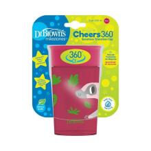 Dr.Browns Cheers 360  Cup Art.TC01096-INTL  Детская обучающая чашка, 300 мл,12+ мес.