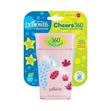Dr.Browns Cheers 360 Cup Art.TC01093-INTL Treniņu krūzīte , 300 ml ,12+ mēn